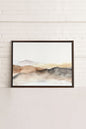 MUTED LINES, Work on stretched canvas