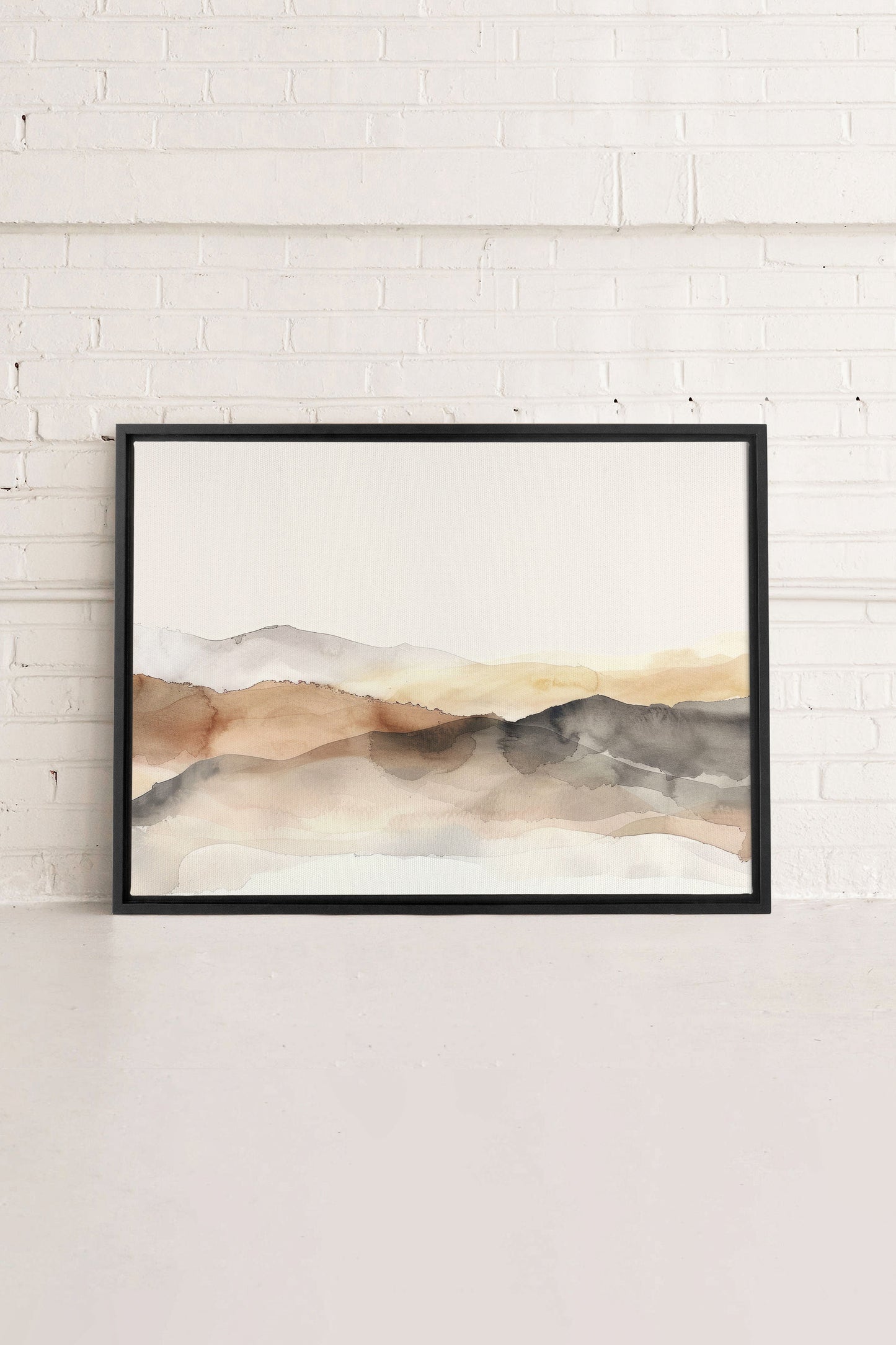 MUTED LINES, Work on stretched canvas
