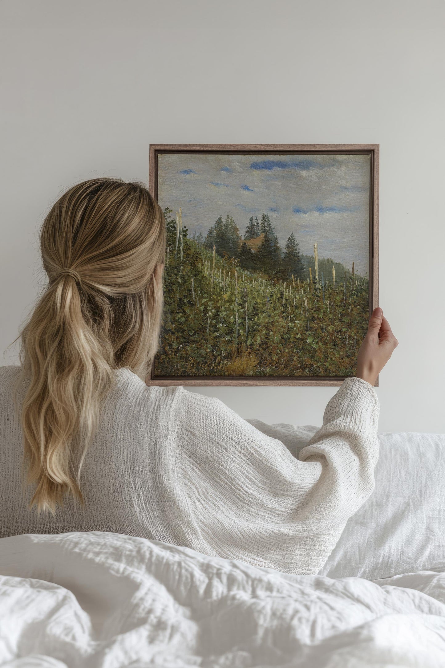 VERSANTS SAUVAGES, Work on stretched canvas