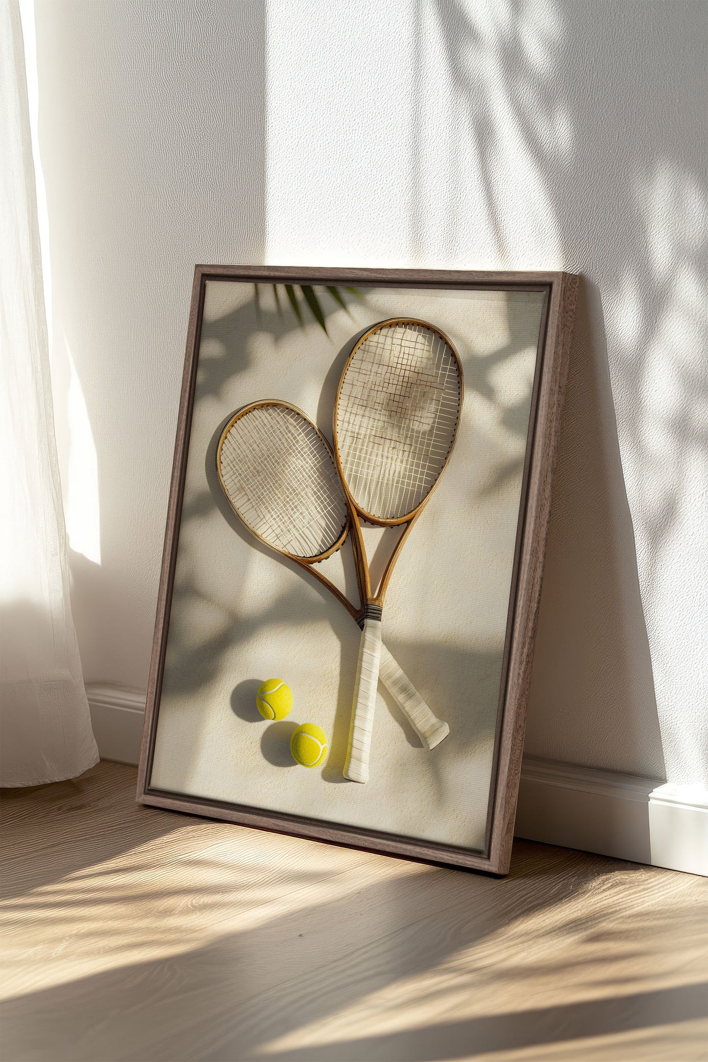 MATCH D'ÉTÉ, Work on stretched canvas