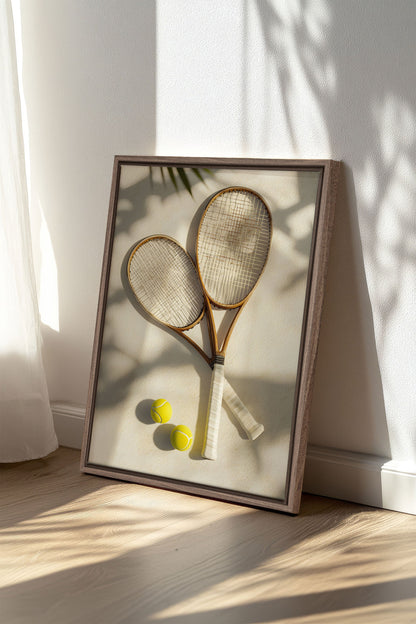 MATCH D'ÉTÉ, Work on stretched canvas