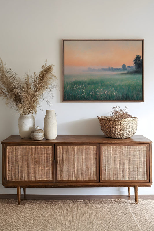 MORNING LIGHT, Work on stretched canvas