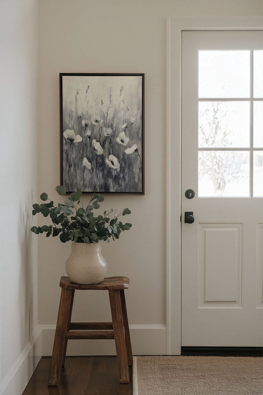 WHITE VEIL, Work on stretched canvas