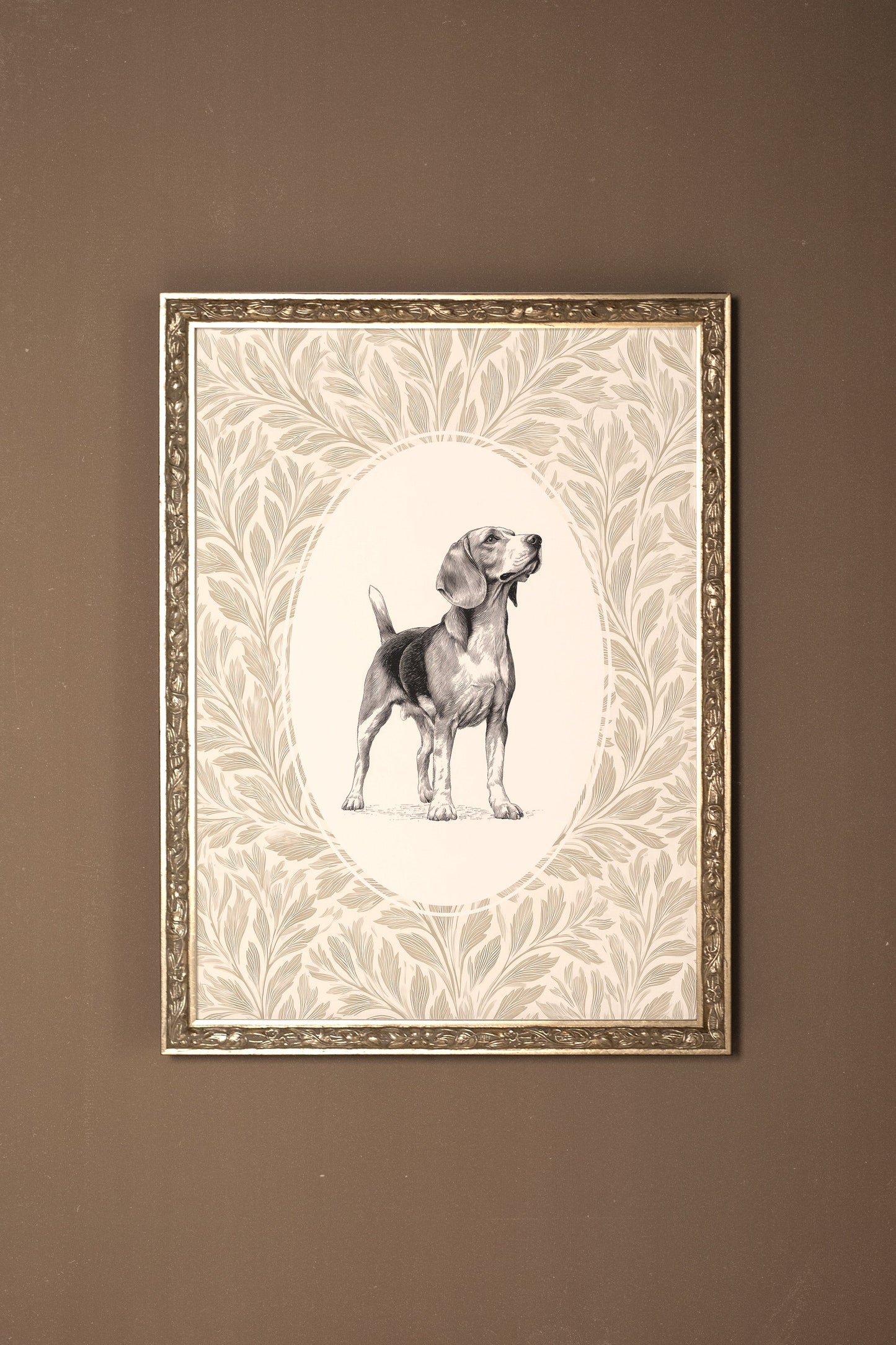 VINTAGE PUP, CADRE VINTAGE ARGENT