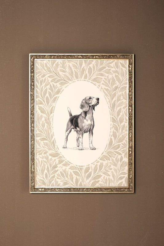 VINTAGE PUP, CADRE VINTAGE ARGENT