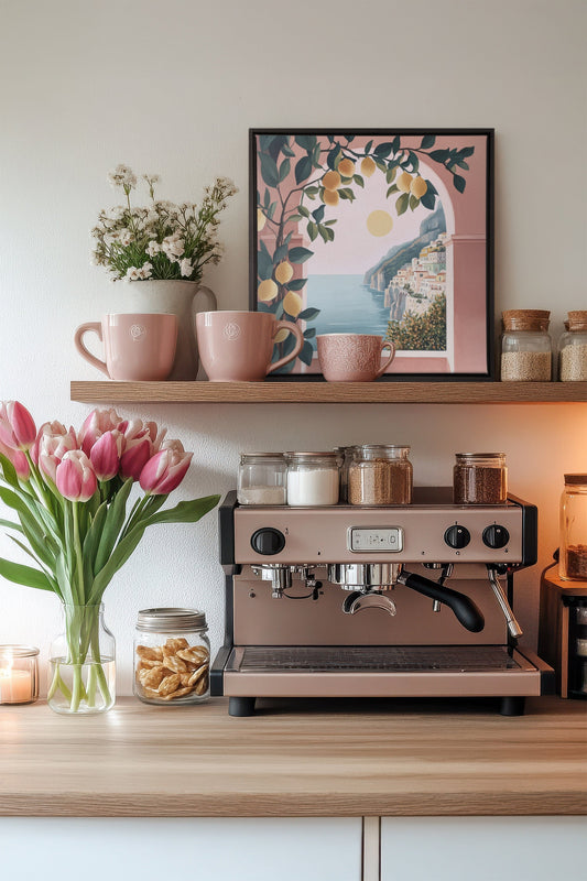 LIMONADE ROSE, Oeuvre sur toile étirée