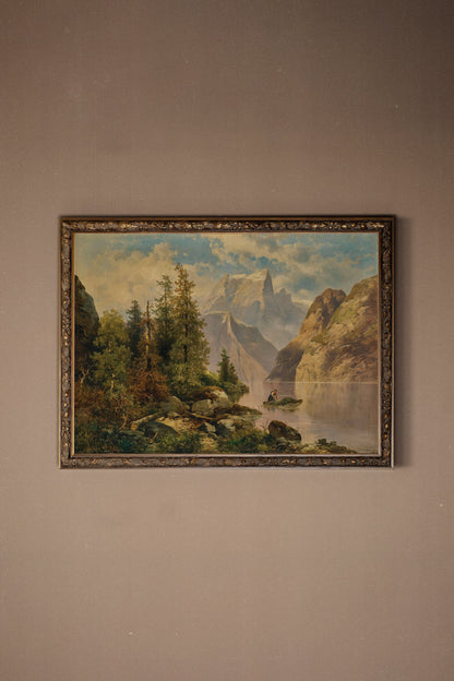 MONTS ÉTERNELS, CADRE VINTAGE BRONZE
