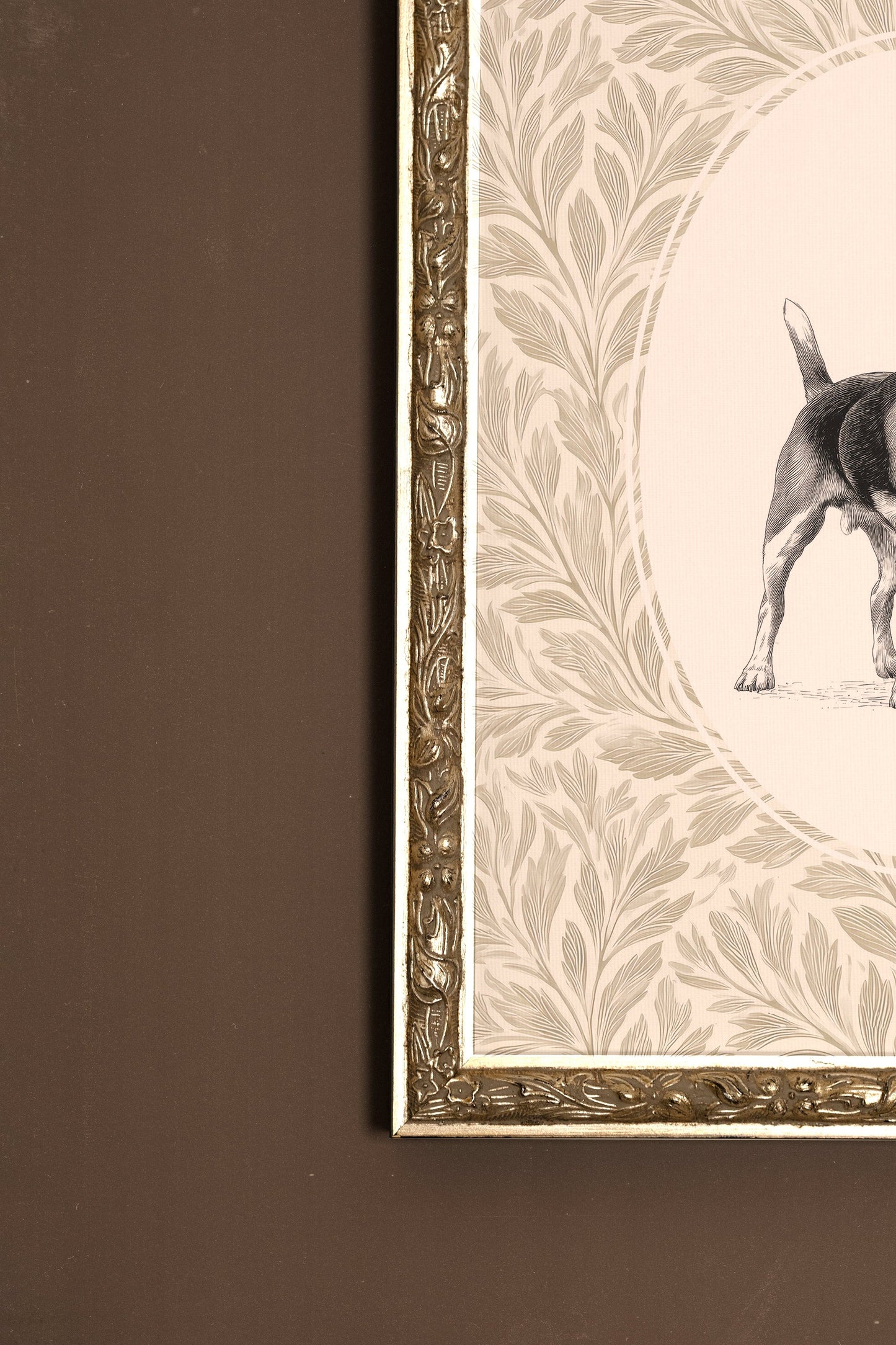 VINTAGE PUP, CADRE VINTAGE ARGENT