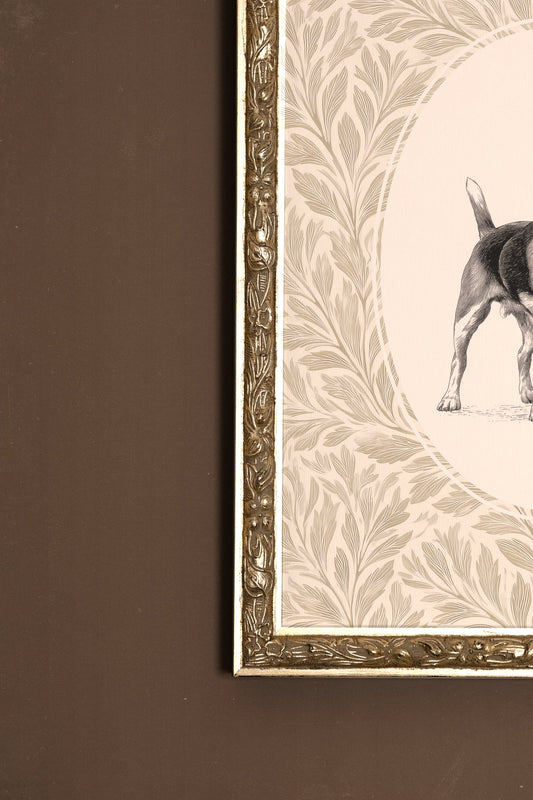 VINTAGE PUP, CADRE VINTAGE ARGENT