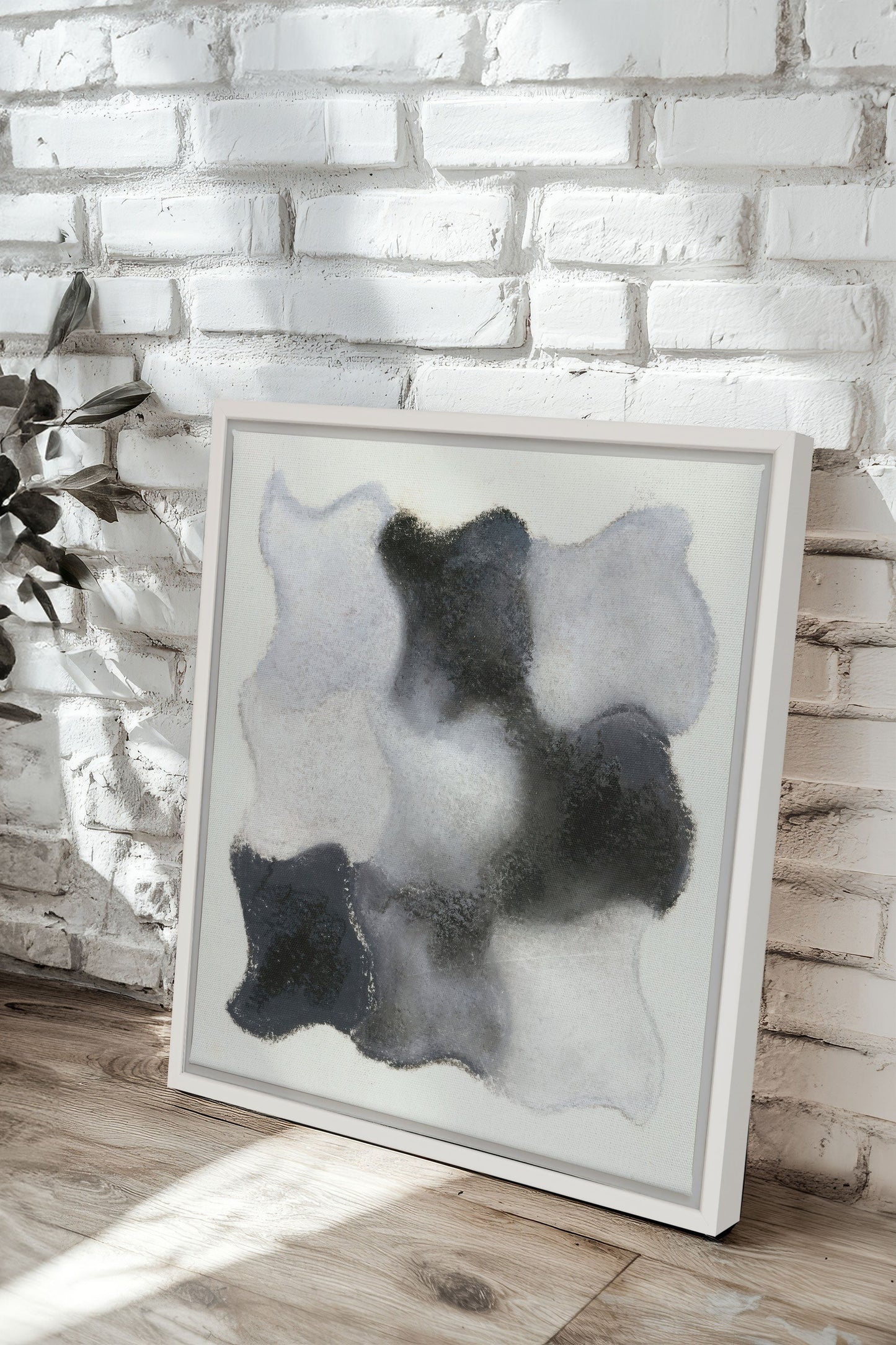 NUANCES FONDUES, Work on stretched canvas