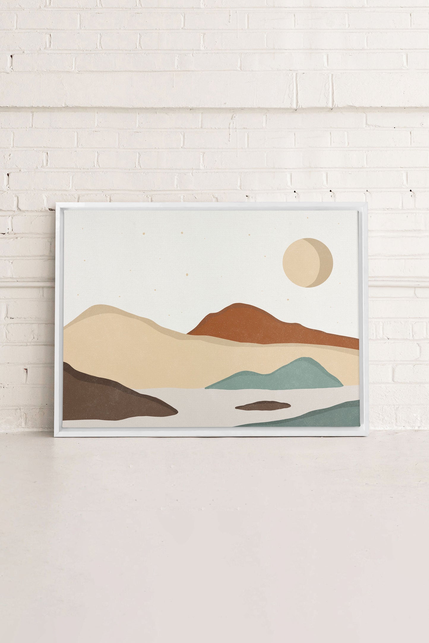 SAND & SKY, Work on stretched canvas