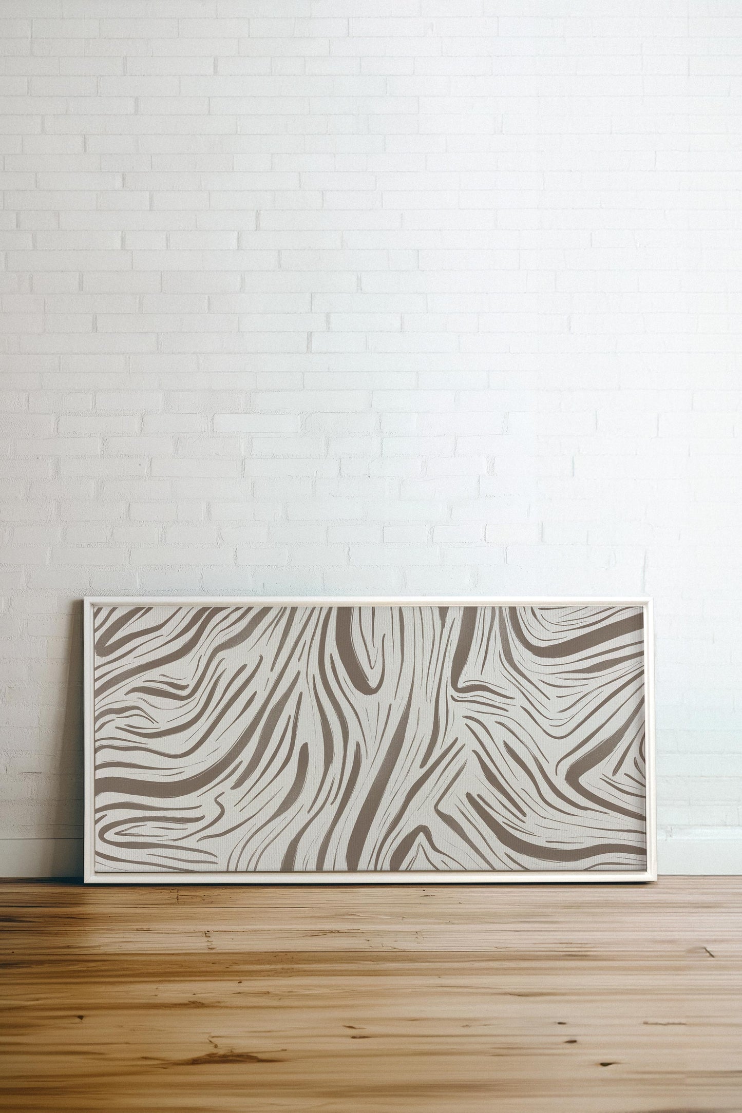 WILD WAVES, Oeuvre sur toile étirée