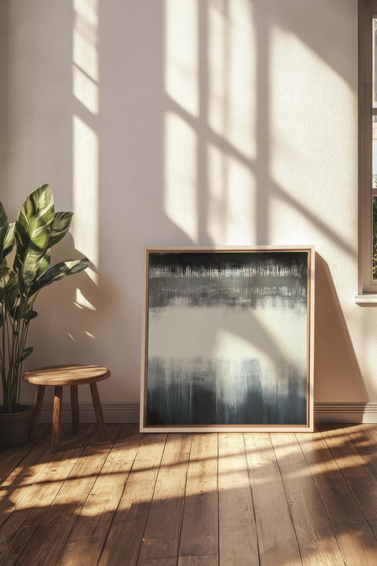 FADING LIGHT, Oeuvre sur toile étirée
