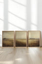 TRIO D'ANTAN (3 works on stretched canvas)