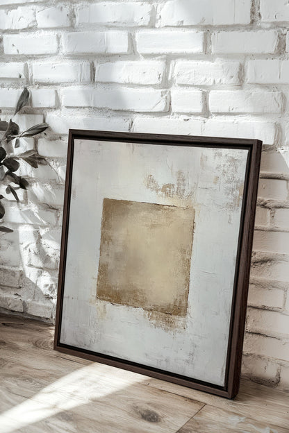 GOLDEN TEXTURE, Oeuvre sur toile étirée