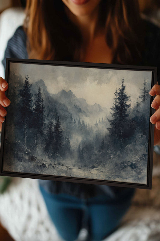 MYSTIC HIGHLANDS, Work on stretched canvas