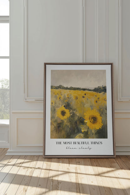 BLOOM SLOWLY, Work on stretched canvas