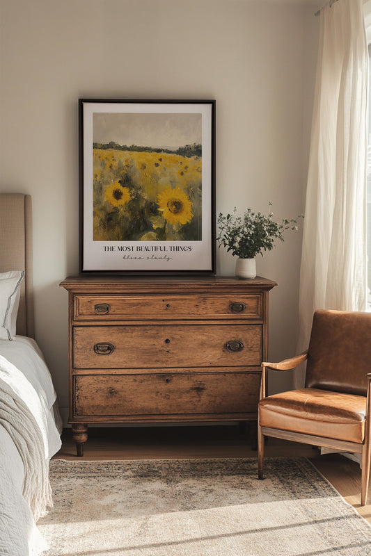 BLOOM SLOWLY, Work on stretched canvas