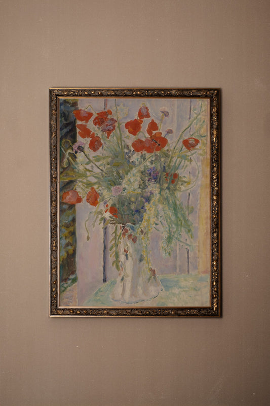 ÉCLATS DE PRINTEMPS, VINTAGE BRONZE FRAME