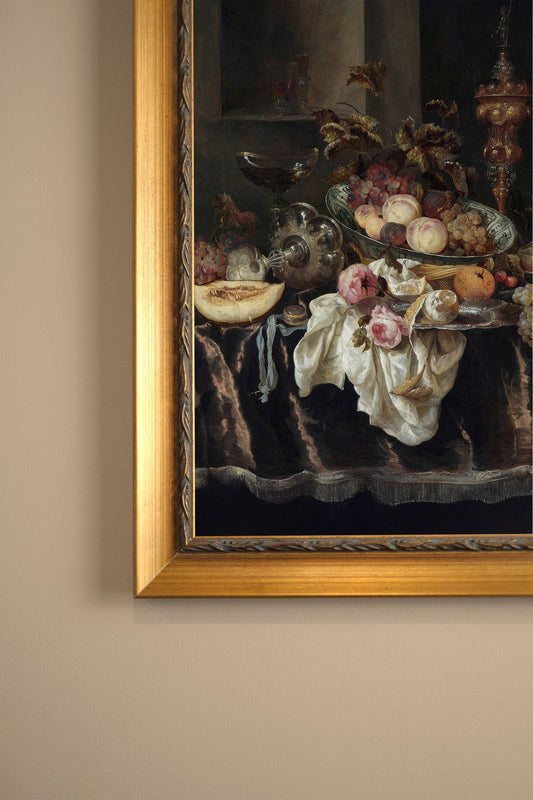 PERIOD FEAST, VINTAGE GOLD FRAME