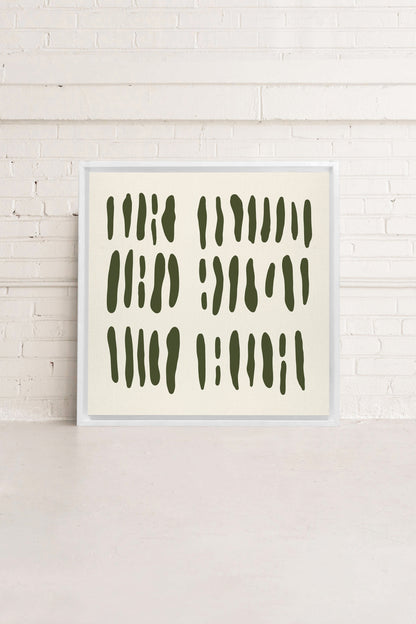 FLOATING PATTERNS, Work on stretched canvas