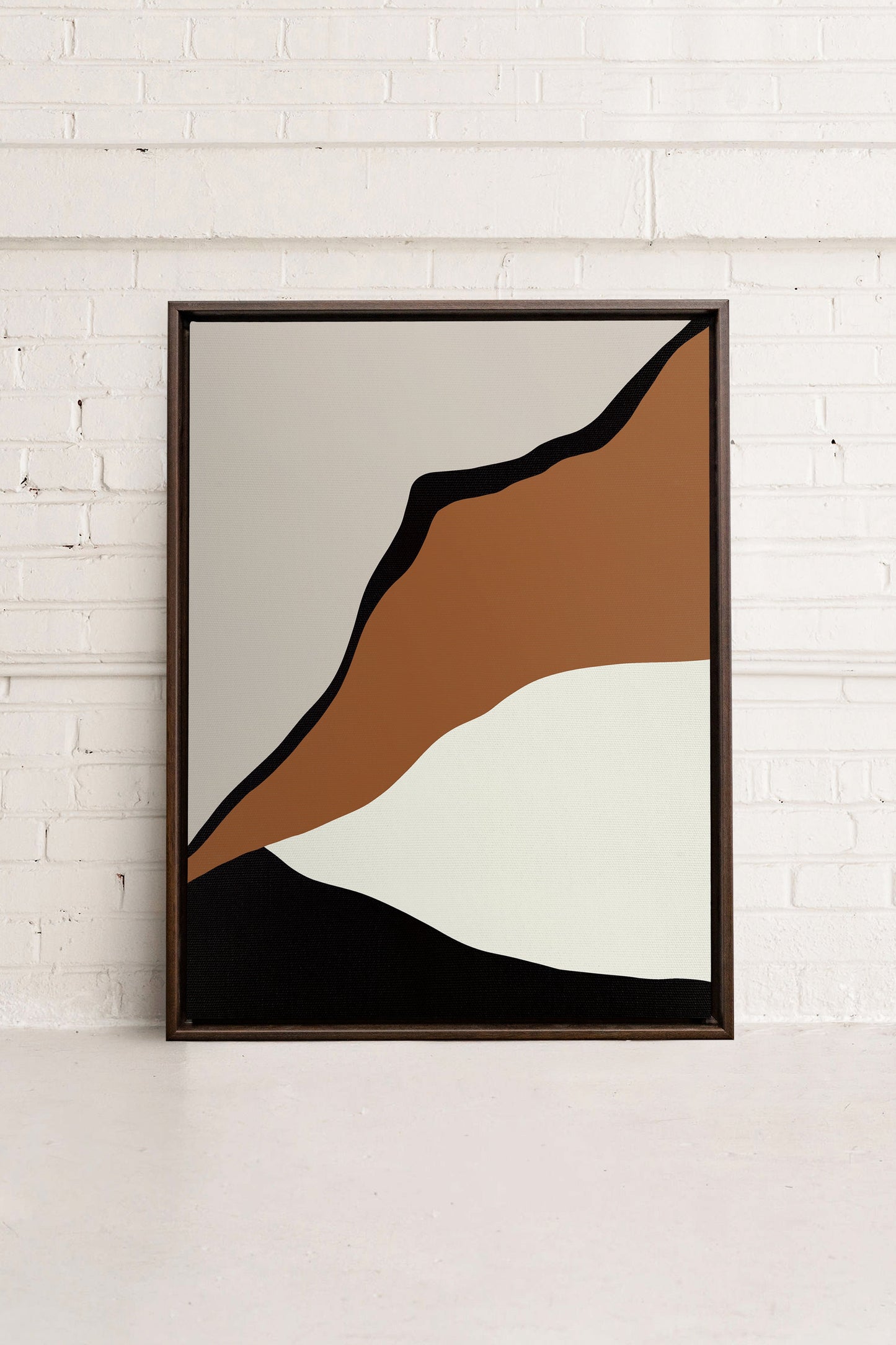 PALETTE ÉBÈNE, Work on stretched canvas