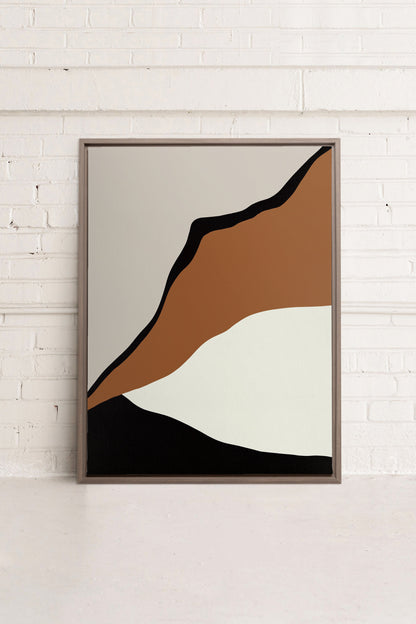 PALETTE ÉBÈNE, Work on stretched canvas