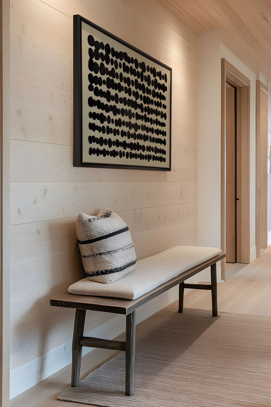 SHADOW SCRIPT, Work on stretched canvas