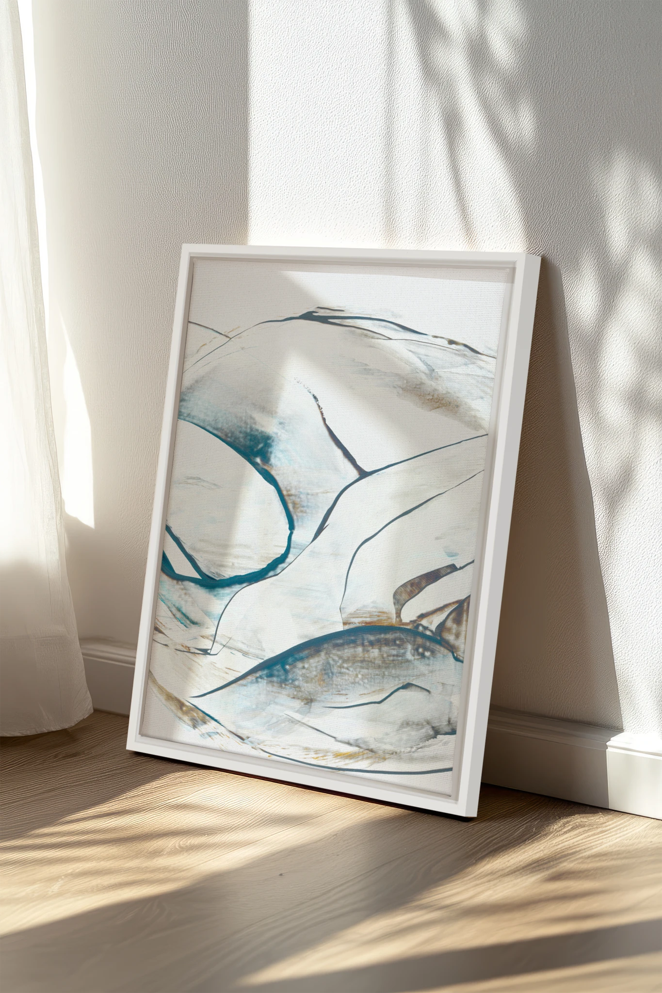 Coastal Flow, Oeuvre sur toile étirée