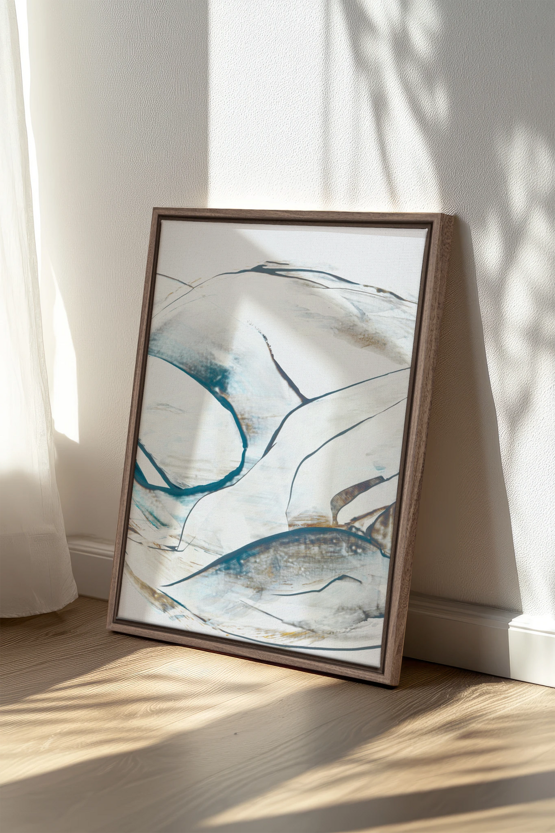 Coastal Flow, Oeuvre sur toile étirée