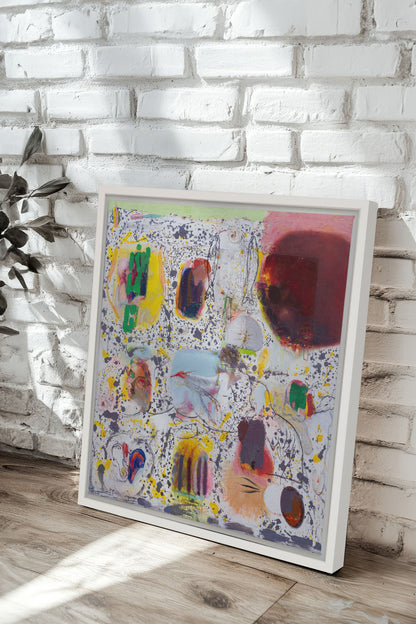 RYTHME CHROMATIQUE, Work on stretched canvas