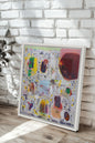 RYTHME CHROMATIQUE, Work on stretched canvas