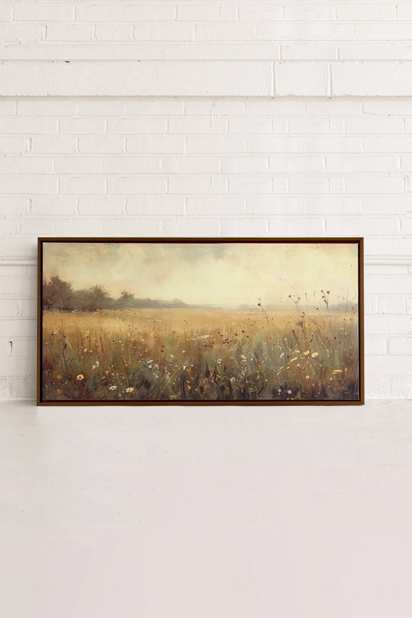 Greenscape, Oeuvre sur toile étirée