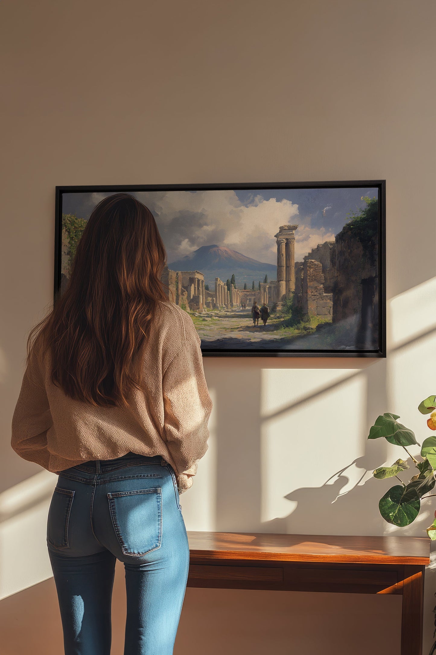 SHADOWS OF THE PAST, Oeuvre sur toile étirée