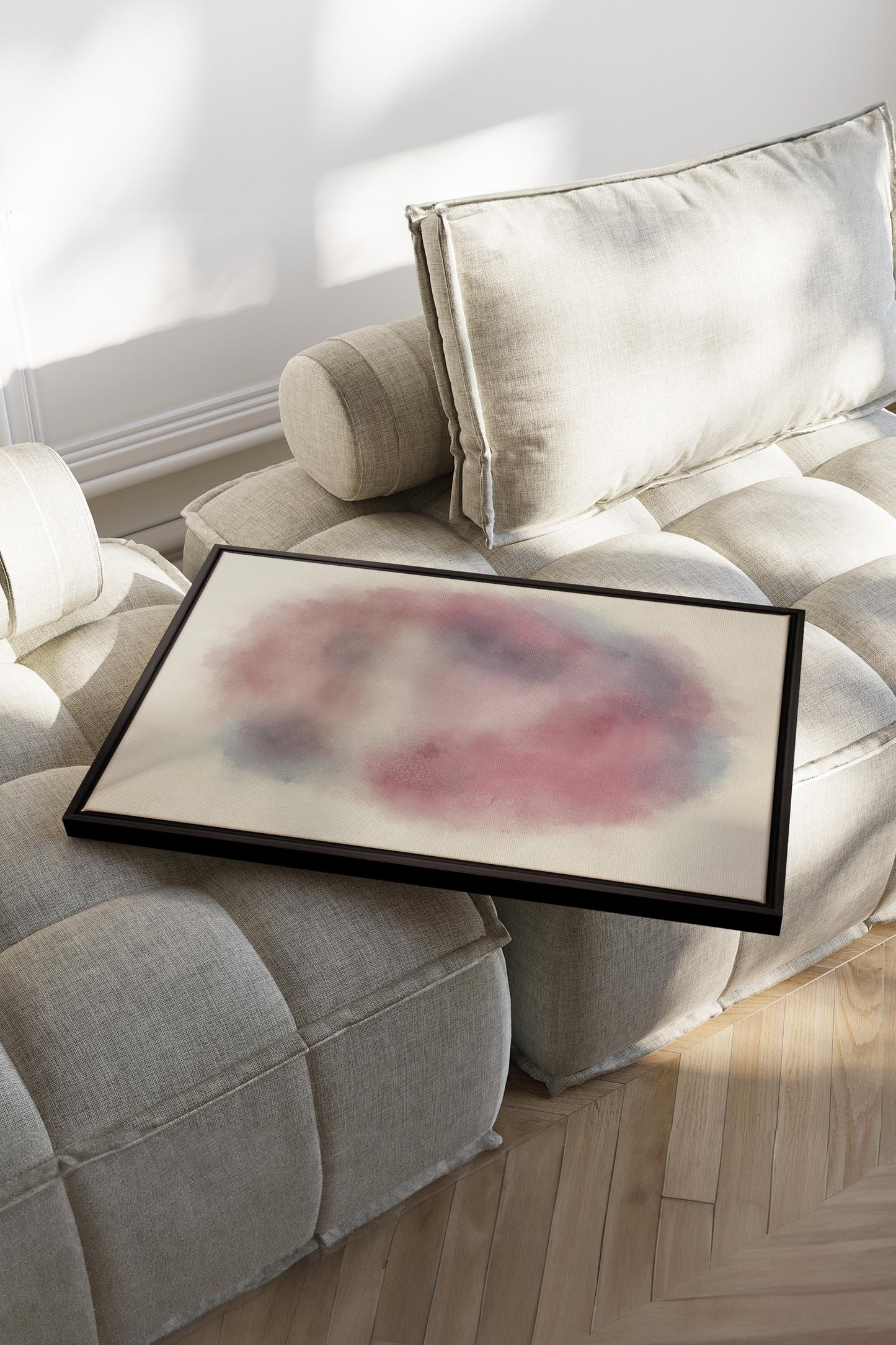 PASTEL CLOUD, Work on stretched canvas