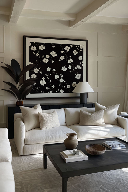 NOCTURNAL BLOOMS, Work on stretched canvas