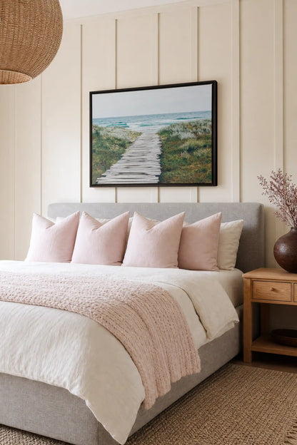 SALT AIR, Oeuvre sur toile étirée, encadré Noir