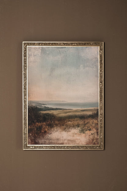 SAND AND MIST, VINTAGE SILVER FRAME