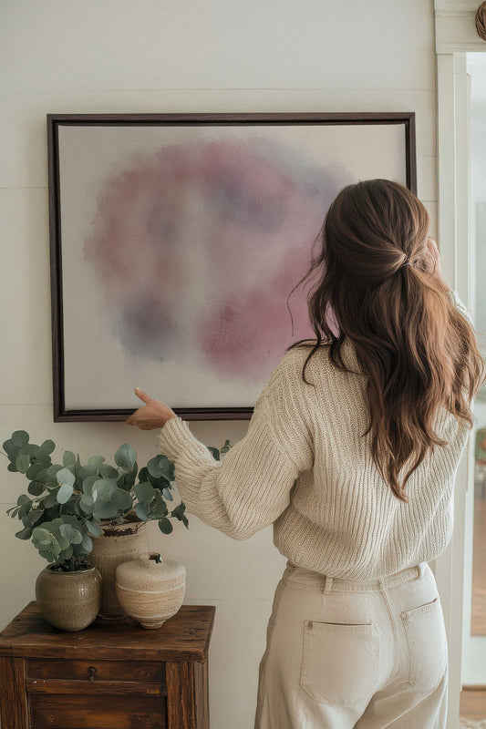 PASTEL CLOUD, Work on stretched canvas