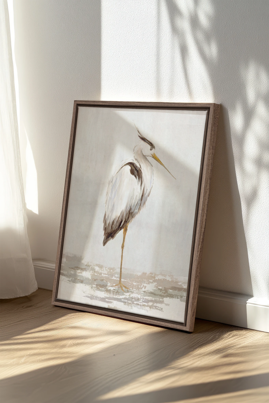 Grâce du Rivage, Oeuvre sur toile étirée