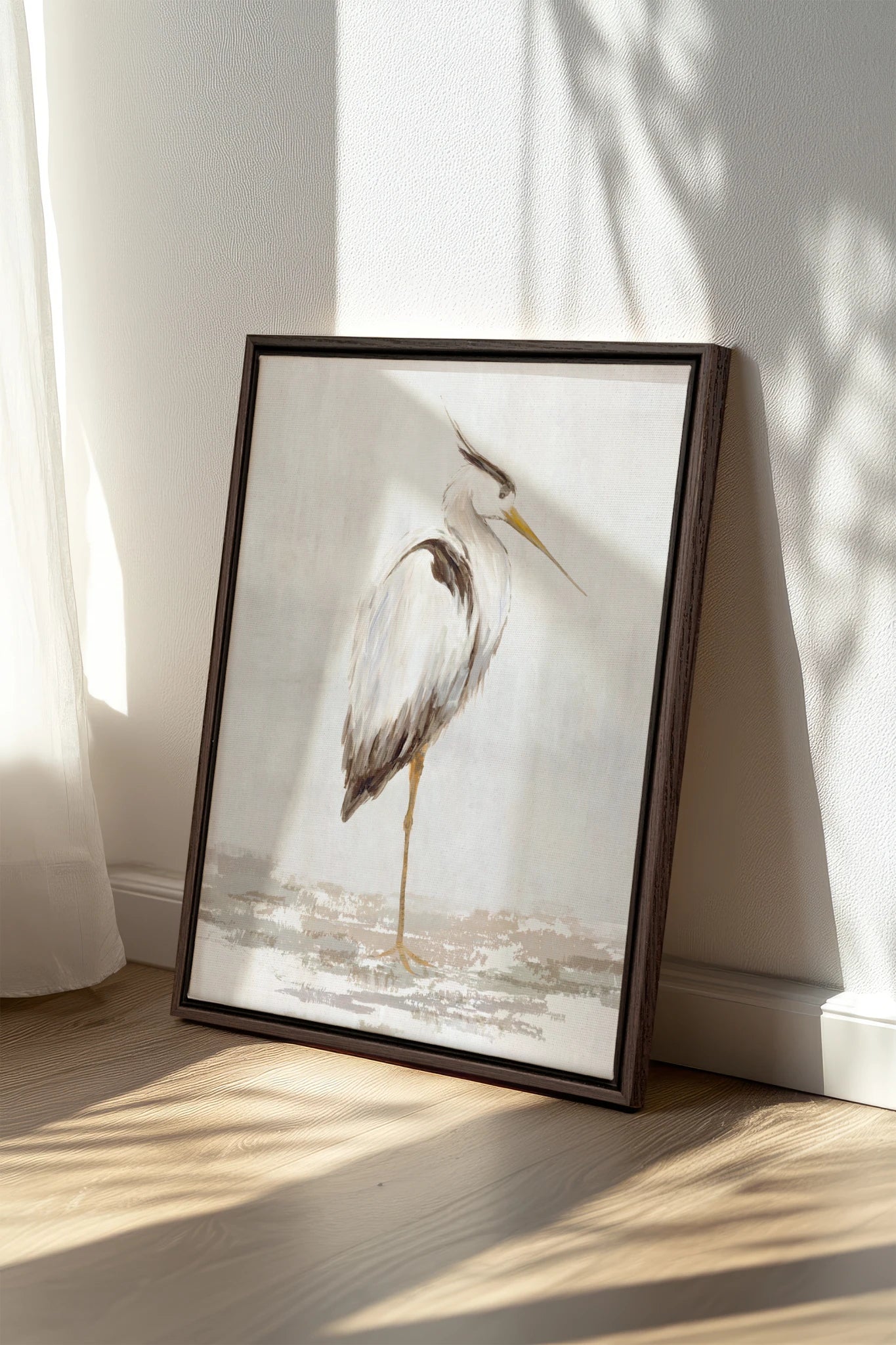Grâce du Rivage, Oeuvre sur toile étirée