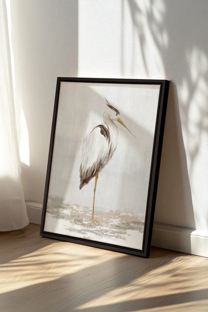 Grâce du Rivage, Oeuvre sur toile étirée