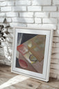 TRAME D'OCRE, Work on stretched canvas