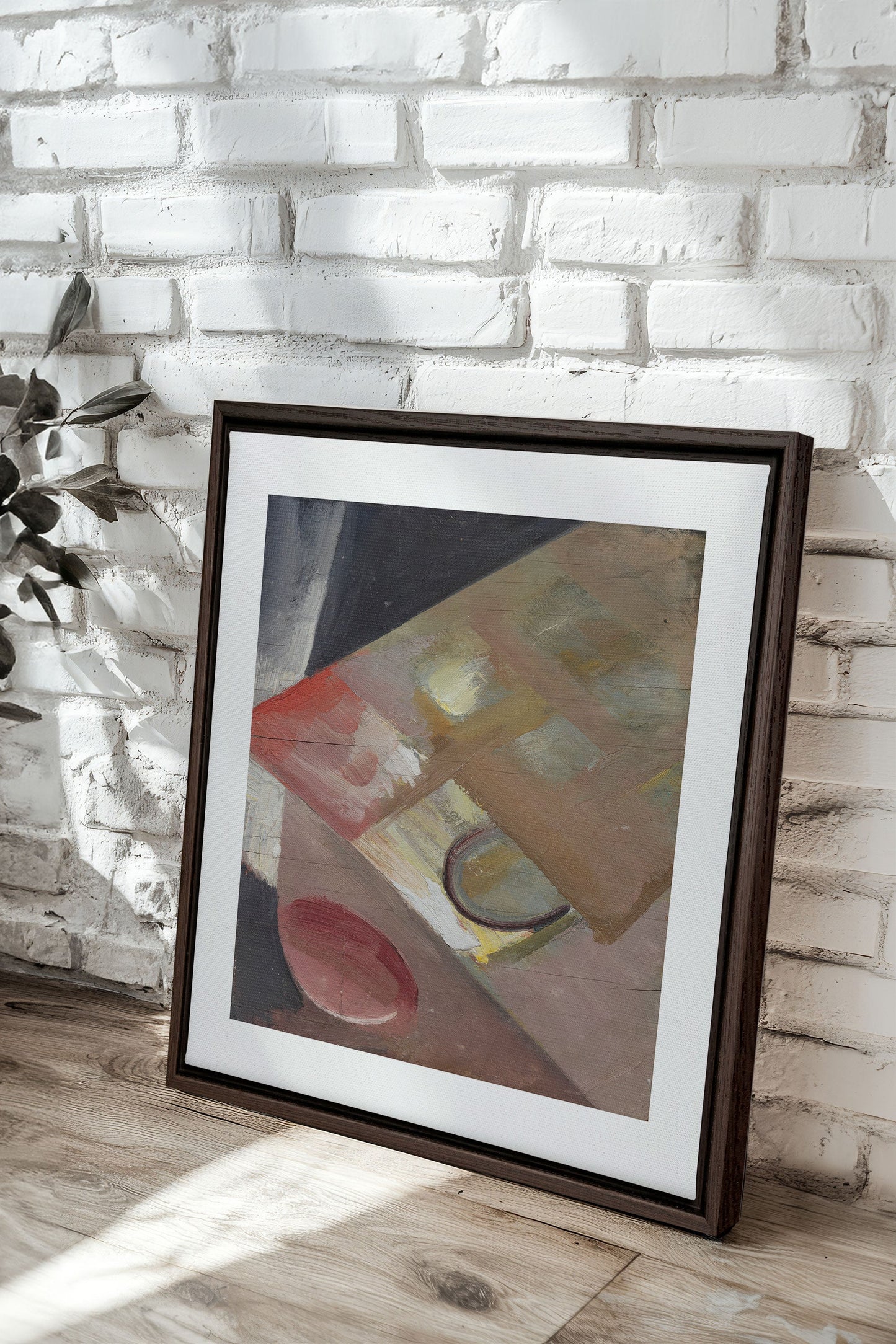 TRAME D'OCRE, Work on stretched canvas