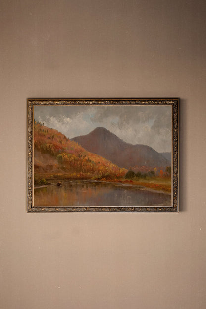COULEURS D'ÉQUINOXE, CADRE VINTAGE BRONZE
