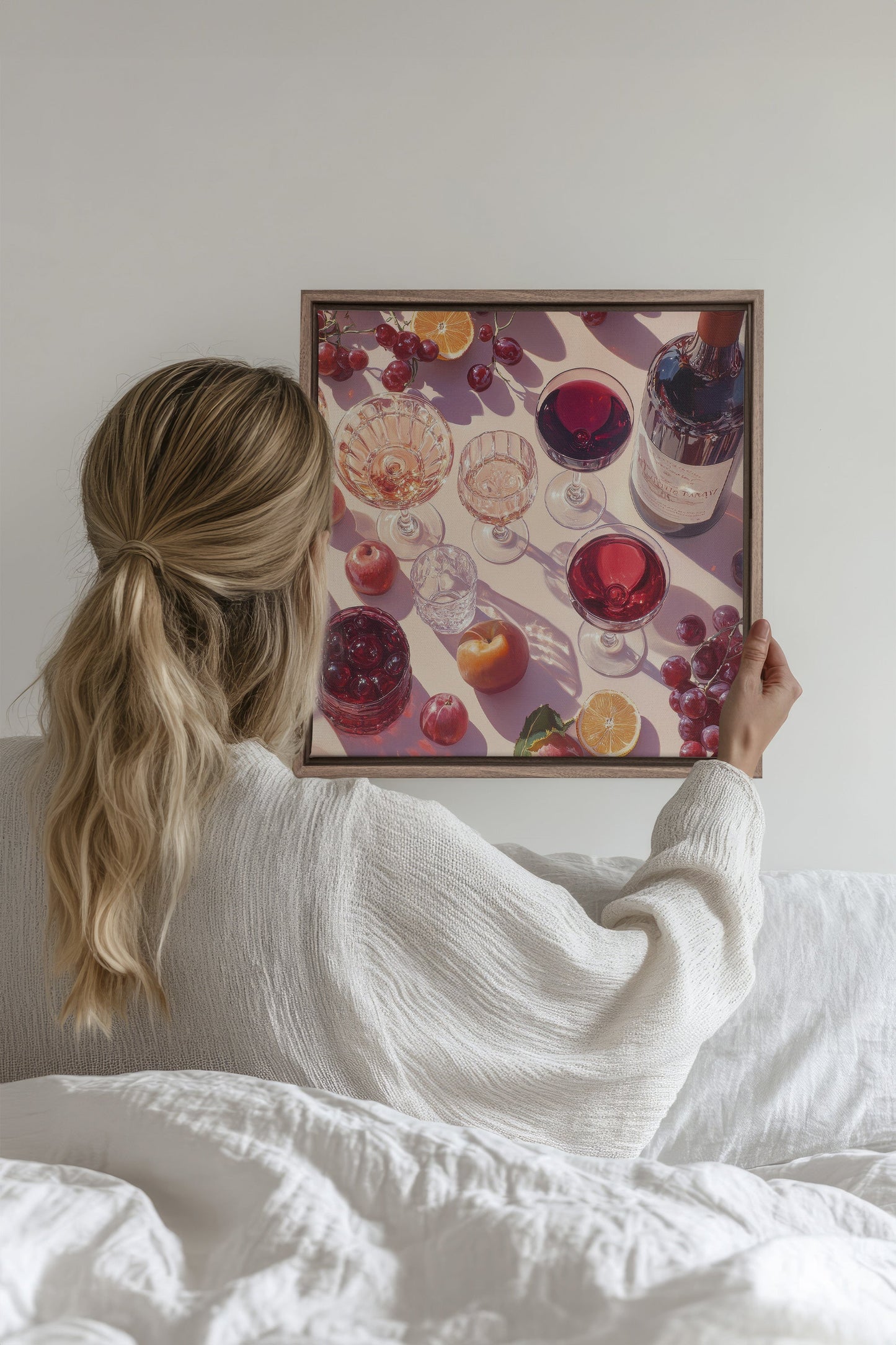 COCKTAIL DE SAISON, Oeuvre sur toile étirée