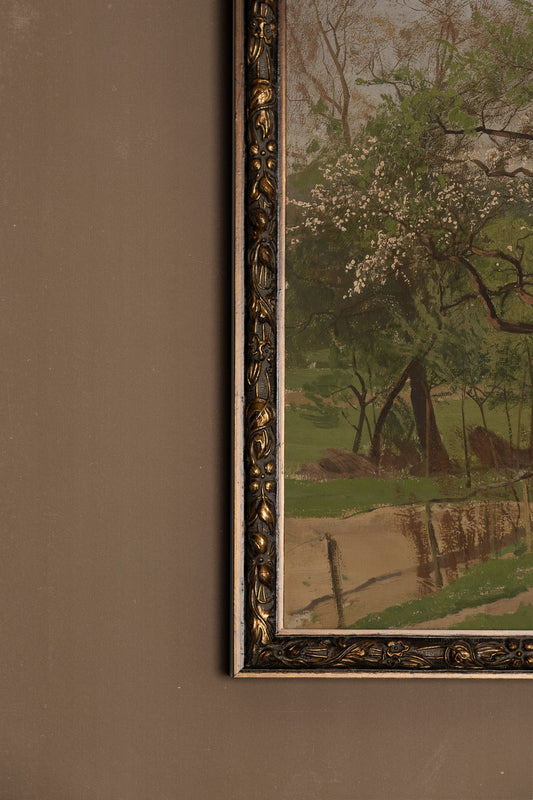 SOFTNESS OF SPRING, VINTAGE BRONZE FRAME
