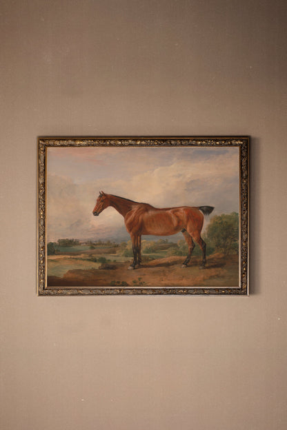 MAJESTÉ ÉQUESTRE, CADRE VINTAGE BRONZE