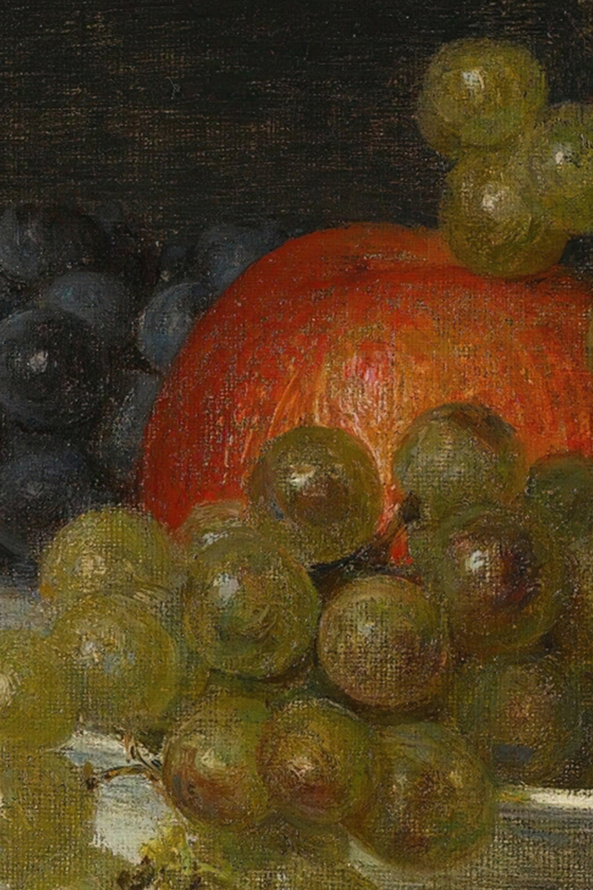 SAVEUR DES COLLINES, Artwork on rigid canvas, framed in Vintage Gold