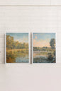 COMBINAISON CROATIAN WATERS (2 Works on stretched canvas)